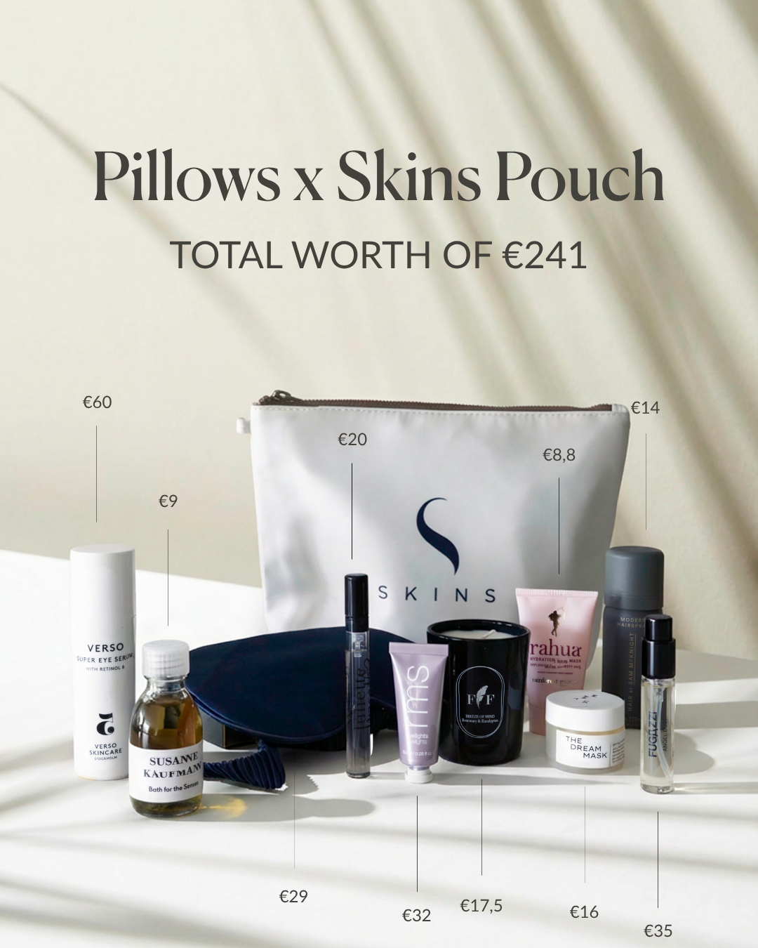 Pillows x Skins Pouch: The Dream Edition